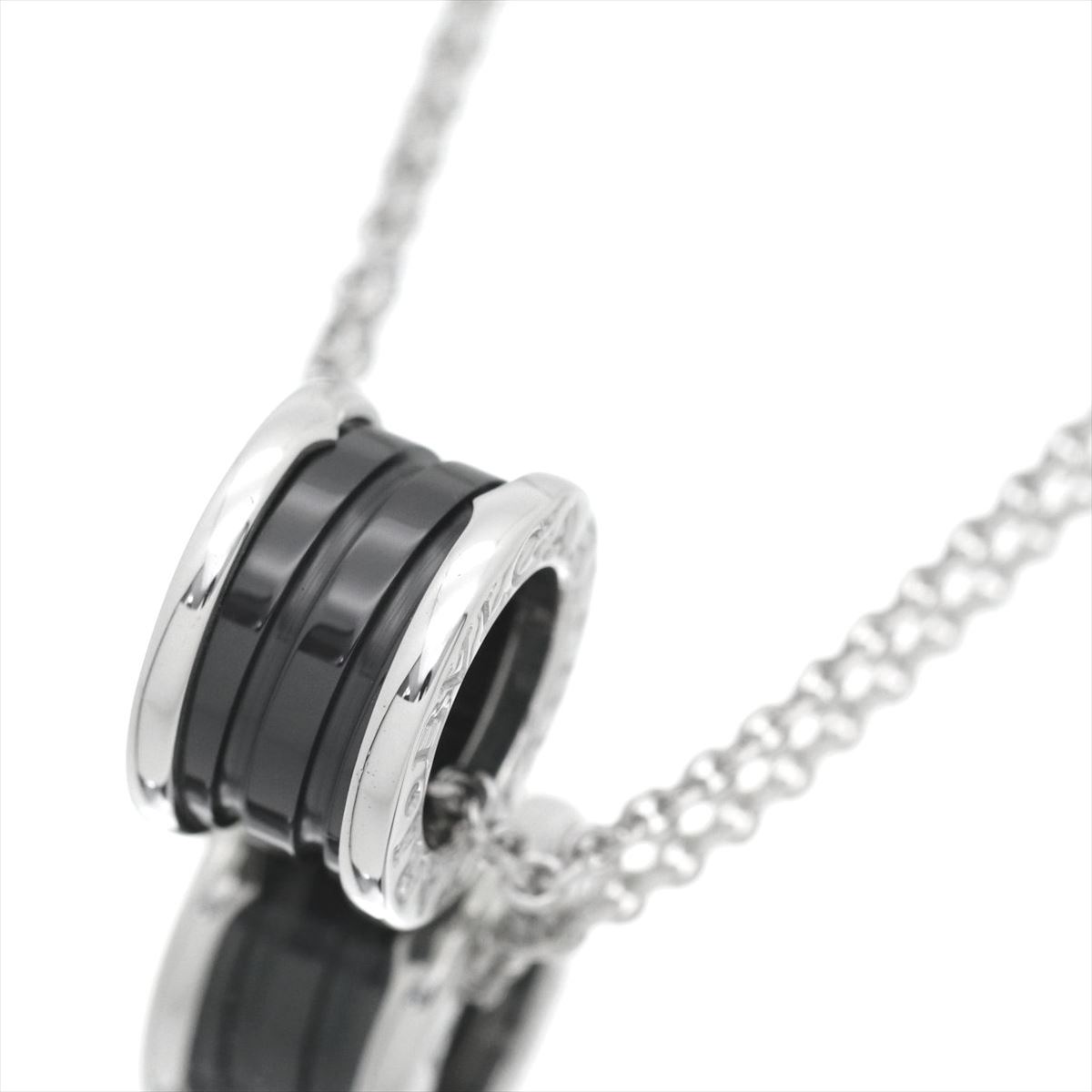 BVLGARI B.zero1 Pendant Save the Children Ag925 Ceramic Silver