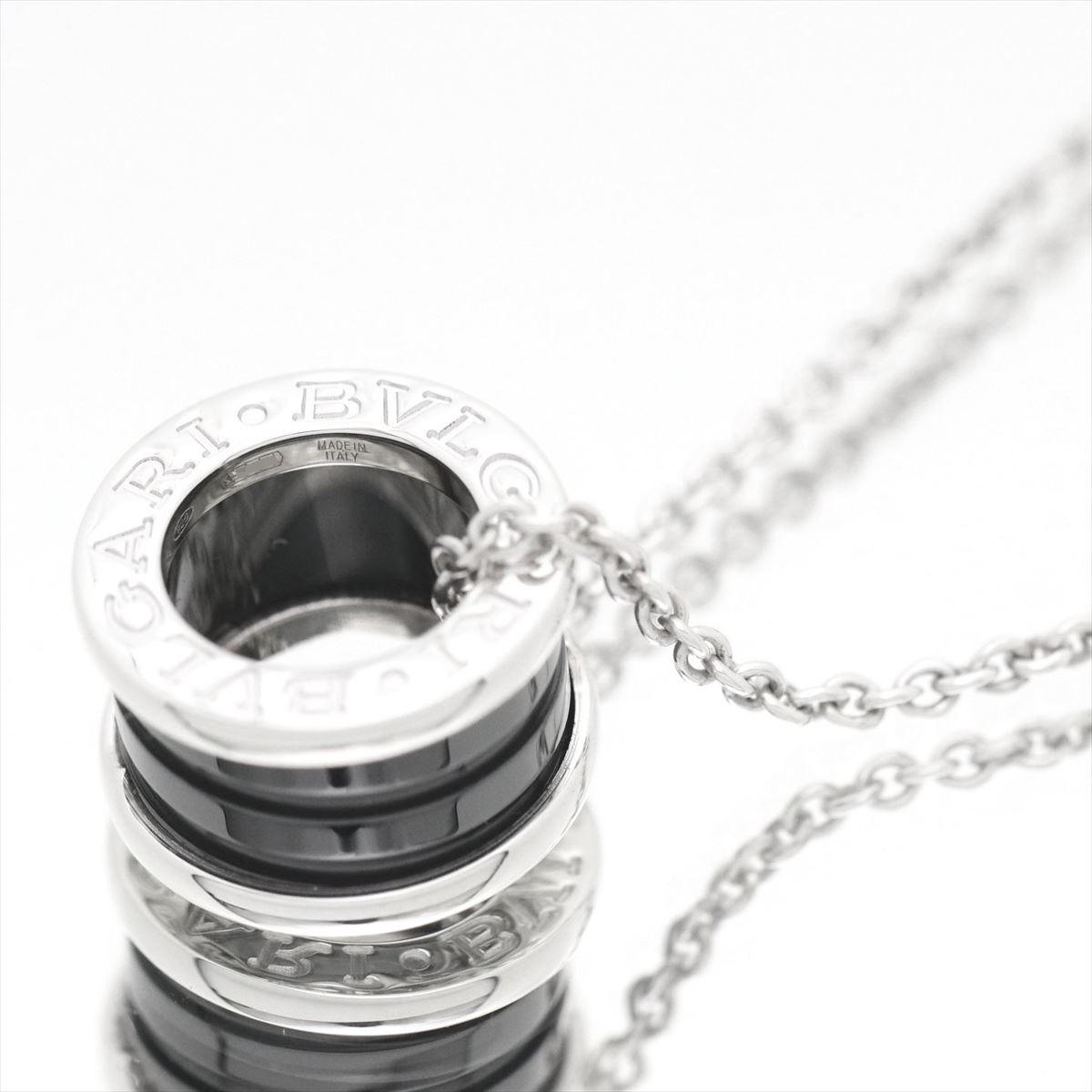 BVLGARI B.zero1 Pendant Save the Children Ag925 Ceramic Silver